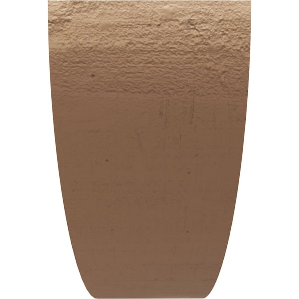 5in. W X 30in. D X 10in. H Series 3 Thin Durham Rough Cedar Woodgrain TimberThane Corbel, Primed Tan